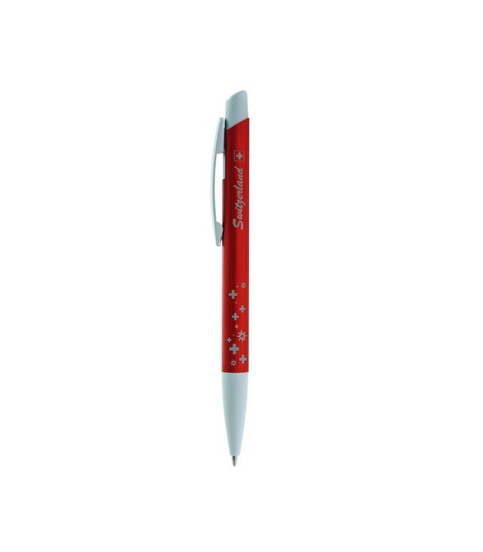 Kugelschreiber Alu Brushed Star swissness