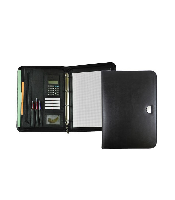 Schreibmappe A4 Moonlight schwarz