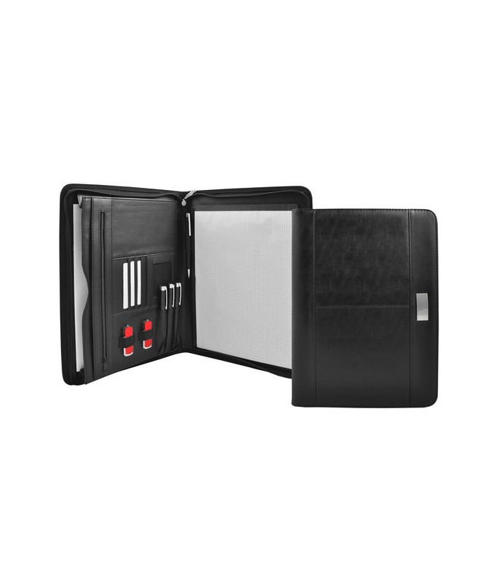 Konferenzmappe A4 Zaragoza ohne Rechner schwarz