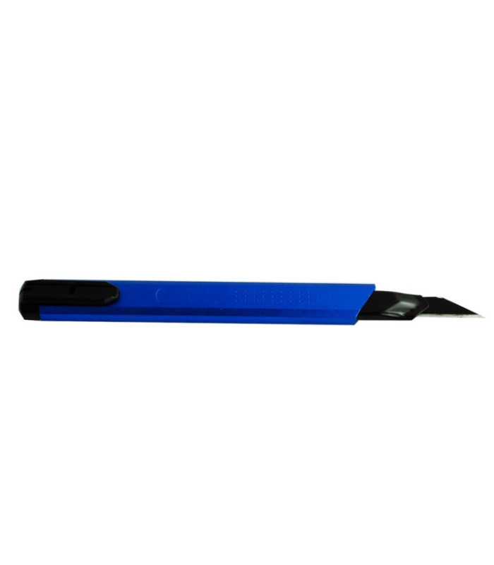 Cuttermesser aus Alu Blau