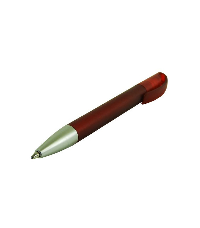 Kugelschreiber Twistagain rot gefrostet