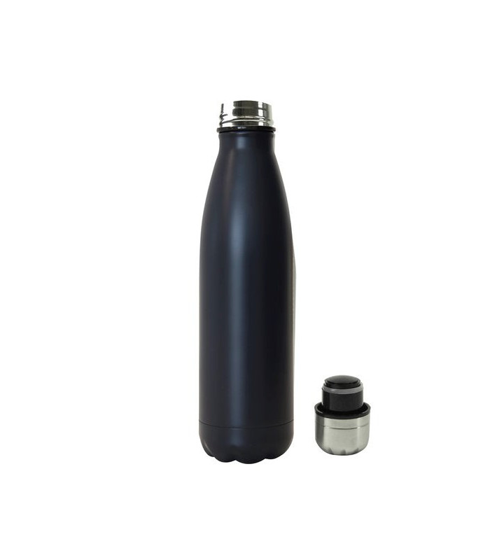 Thermoflasche SUSTAIN 500 ml Schwarz Matt