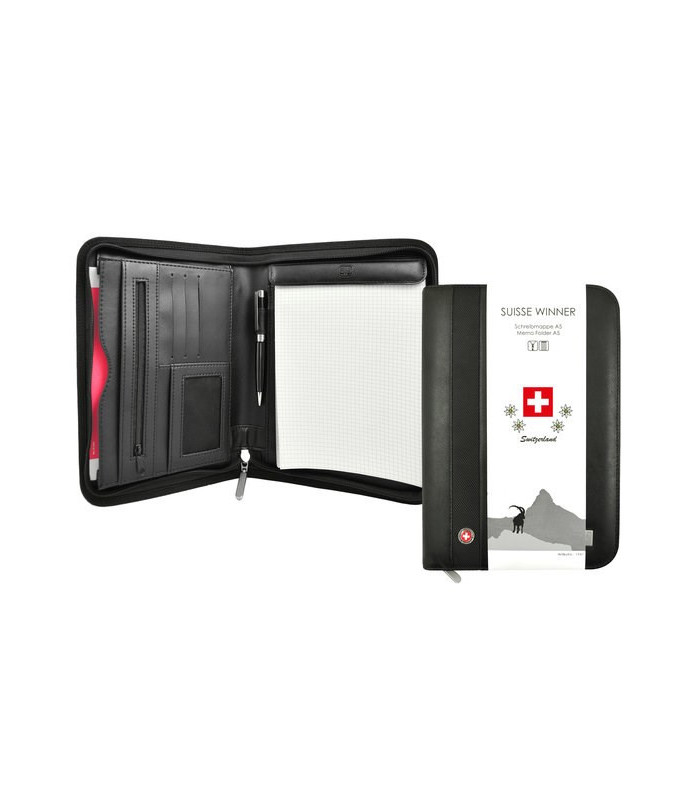 Schreibmappe A5 Suisse Winner ohne Rechner