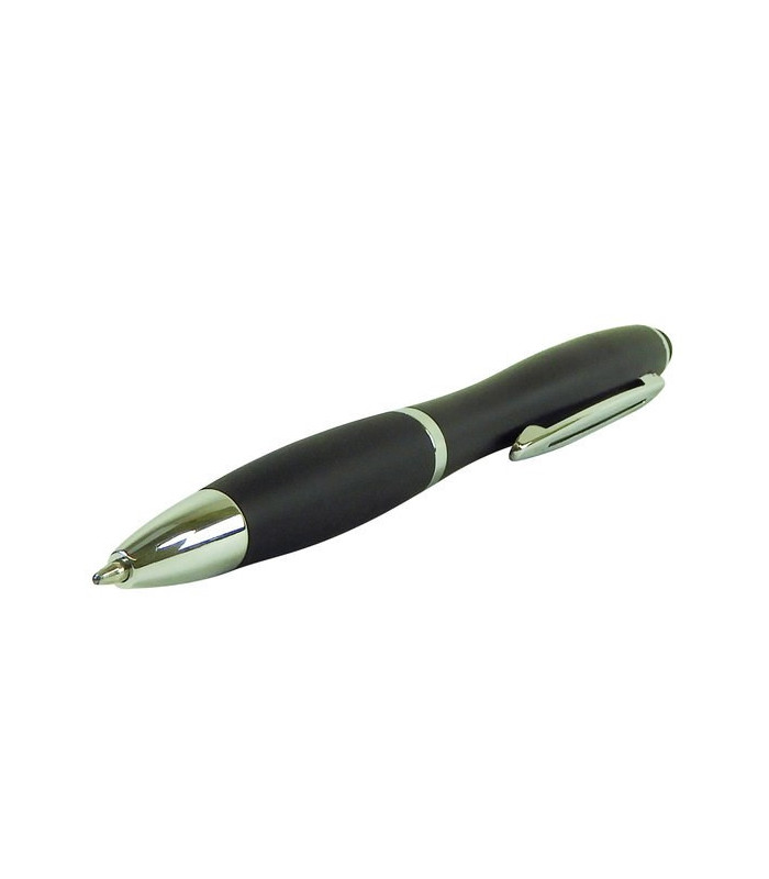 Kugelschreiber Body Shape Touch schwarz matt