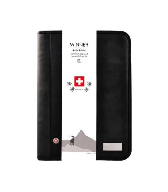 Schreibmappe A4 Suisse Winner ohne Rechner und ohne Reissverschluss