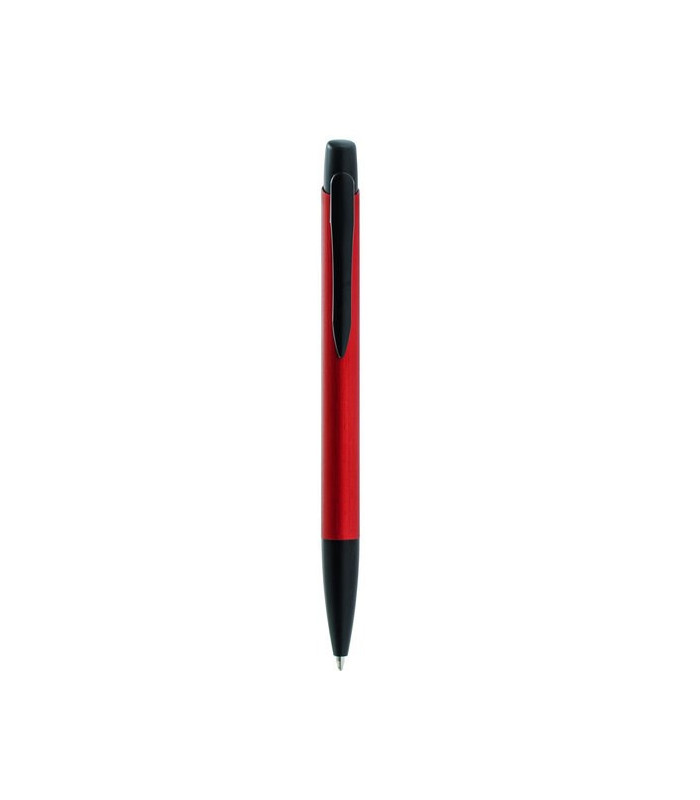 Kugelschreiber Alu Brushed Star rot