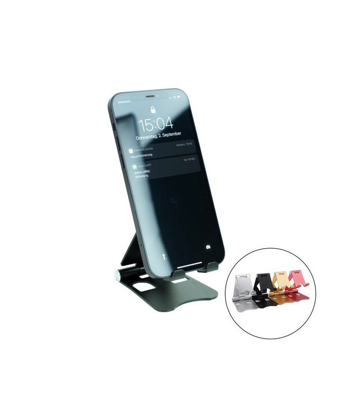 FOLDABLE ALUMINIUM SMARTPHONE STÃNDER