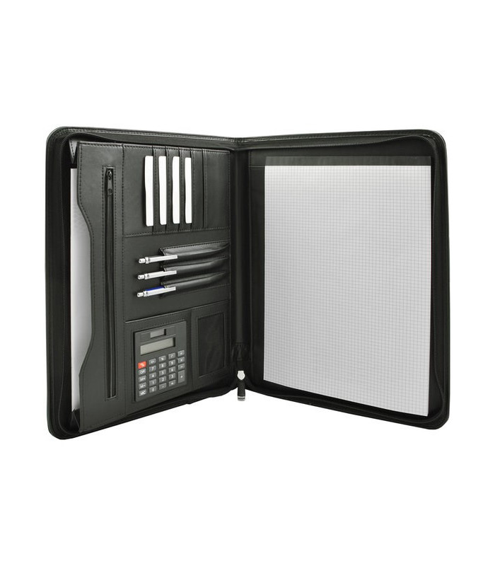 Schreibmappe A4 Aventura schwarz