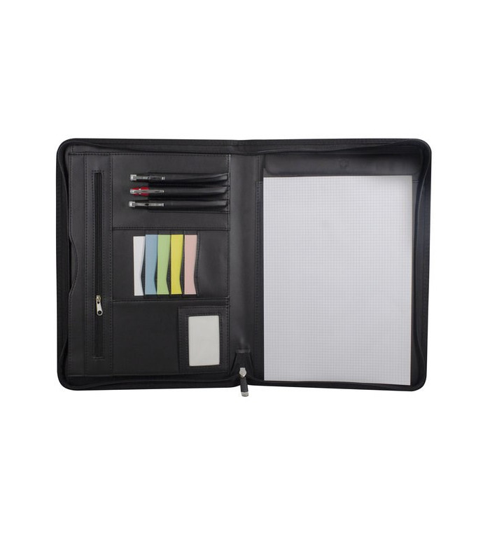 Schreibmappe A4 Halfmoon schwarz